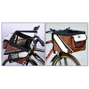 Portable Dog Bicycle Carrier Seat for small dog.