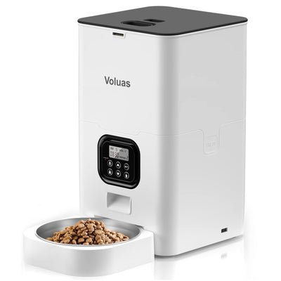 Household Pet Intelligent Automatic Double Meal Feeder